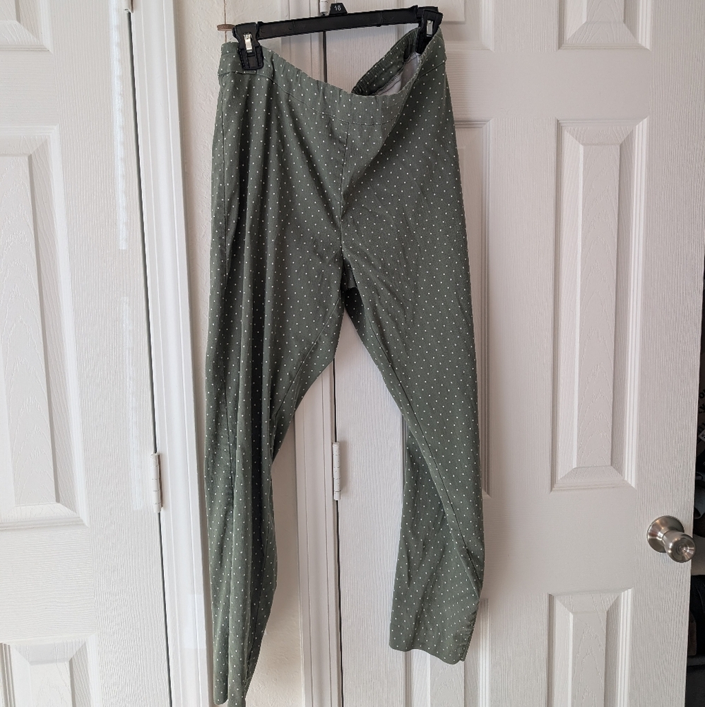 Men's Green Polka Dot Pants